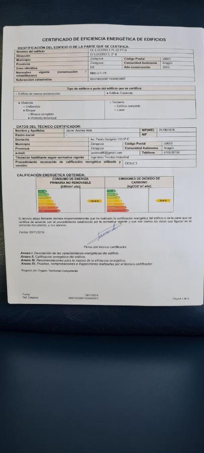 Lucero Dos Catedrales Apartment Zaragoza Ngoại thất bức ảnh